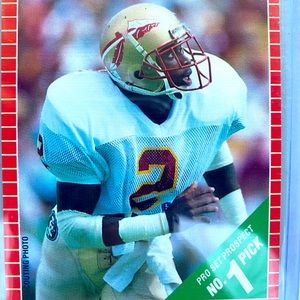 Deion Sanders rookie card